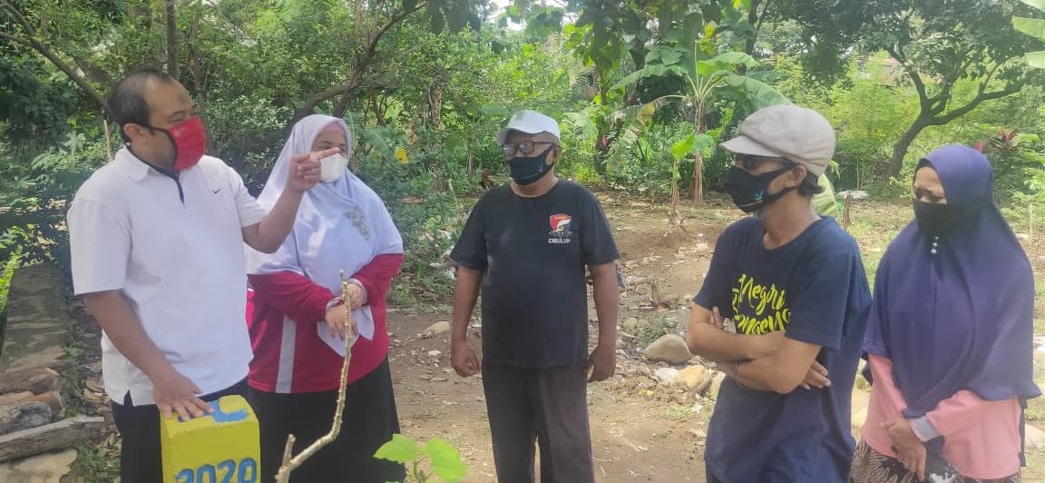 Endah Advokasi Warga Cibuluh Yang Tanahnya Dipasang Patok Kementerian PUPR
