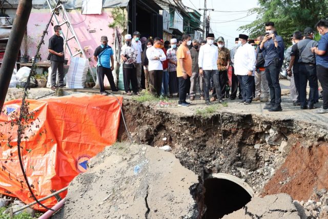 Dua Skenario Tangani Longsor Setu Asem Mekarwangi