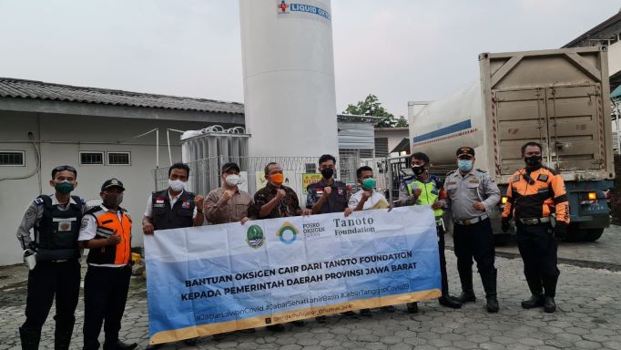 Iwan Suryawan Advokasi 8,5 Ton Oksigen Liquid Bantu Kebutuhan Kota Bogor