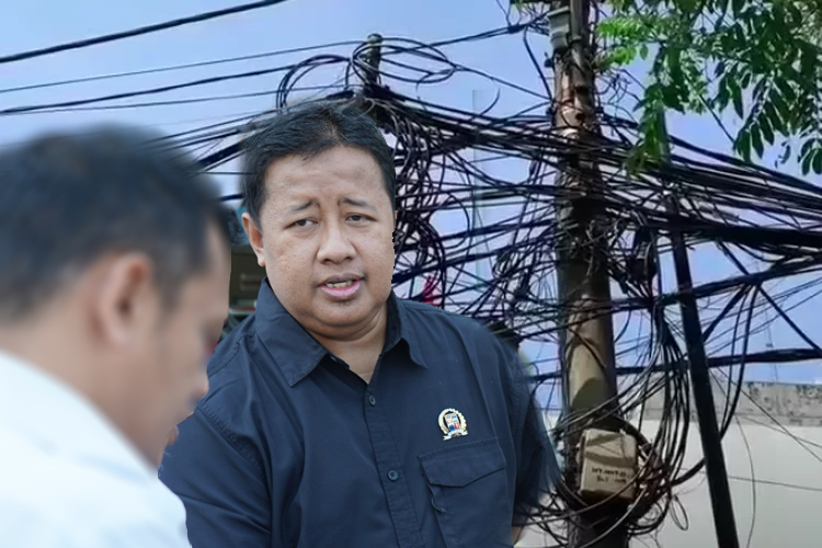 Kabel Semrawut Cemari Kota, Komisi III DPRD Bogor Desak Pemkot Tertibkan Provider Internet
