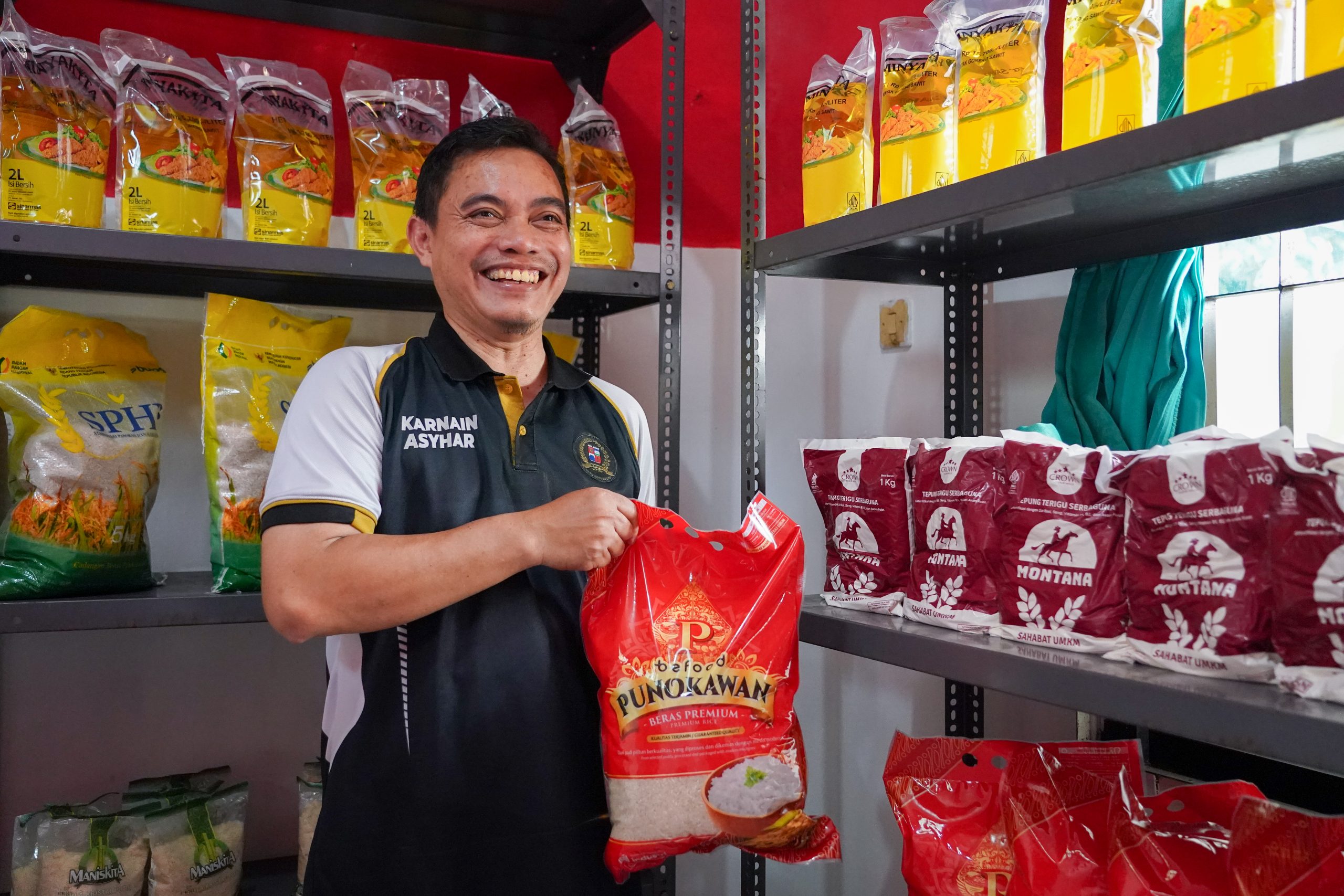 Karnain Asyhar: Koperasi Merah Putih Jadi Langkah Nyata Stabilkan Harga Pangan di Cibadak