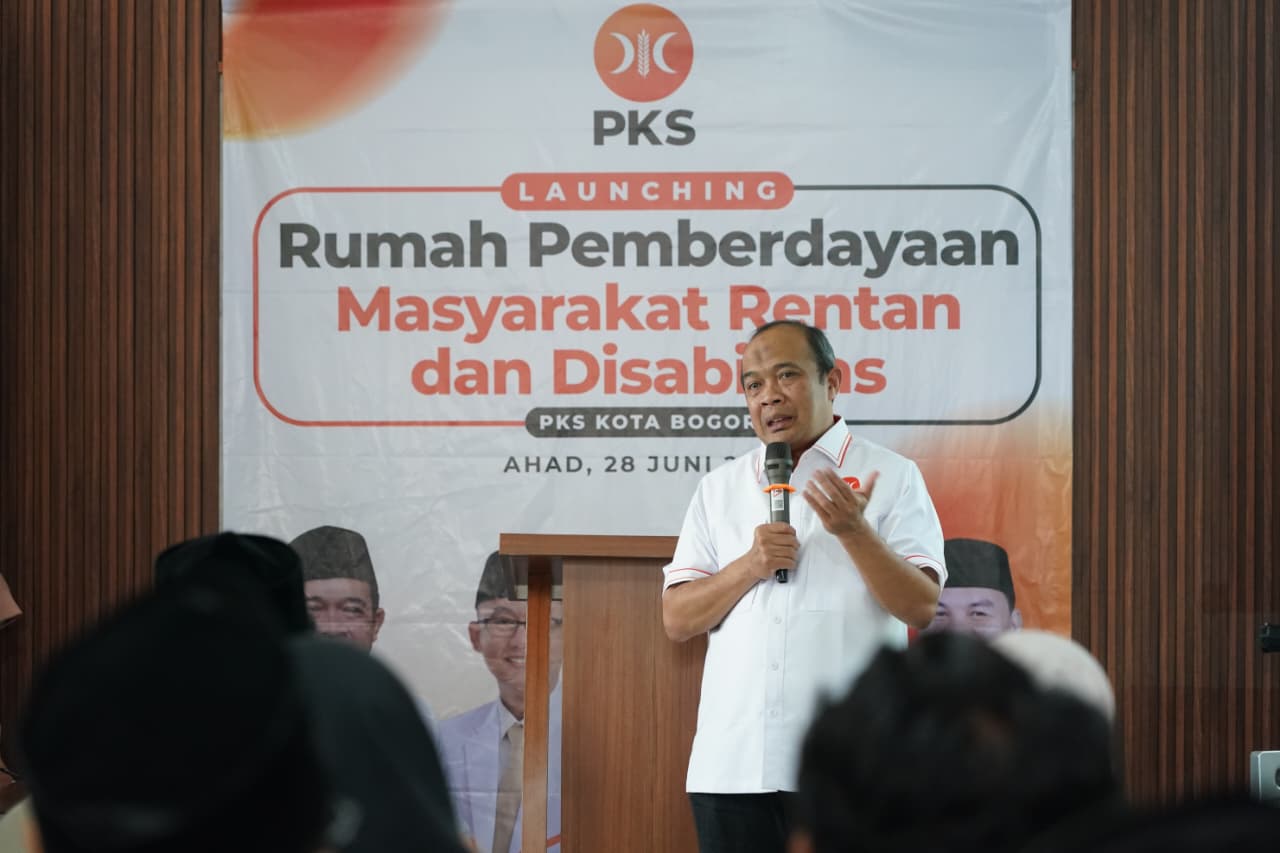 Resmikan Rumah Pemberdayaan di Kota Bogor, Abah Iwan Instruksikan Kader PKS Muliakan Masyarakat Rentan dan Disabilitas
