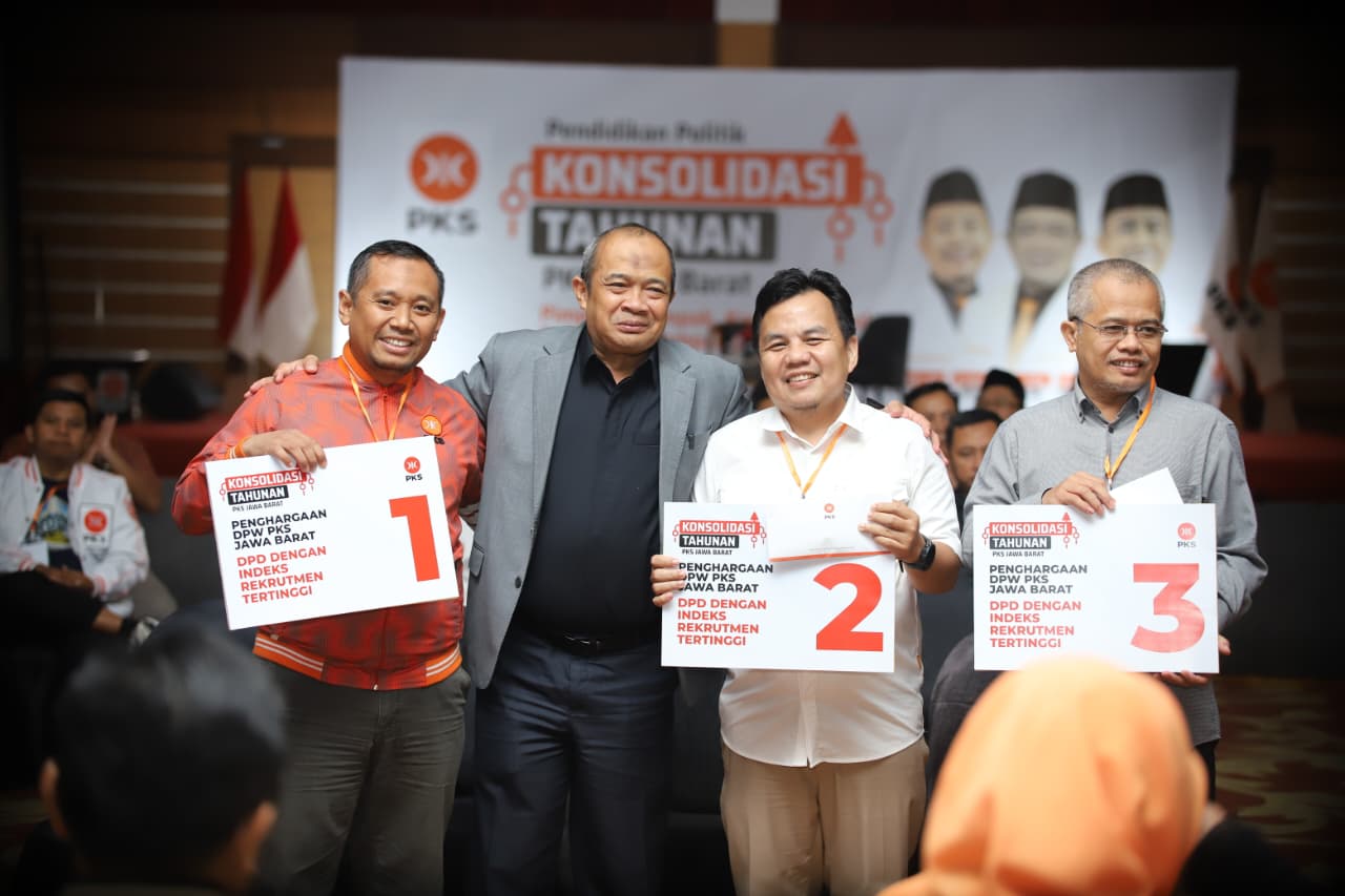 PKS Kota Bogor Raih Penghargaan Indeks Rekrutmen Tertinggi Kedua se-Jawa Barat